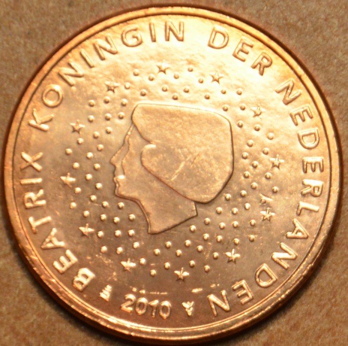 1 cent Holandsko 2010 (UNC)