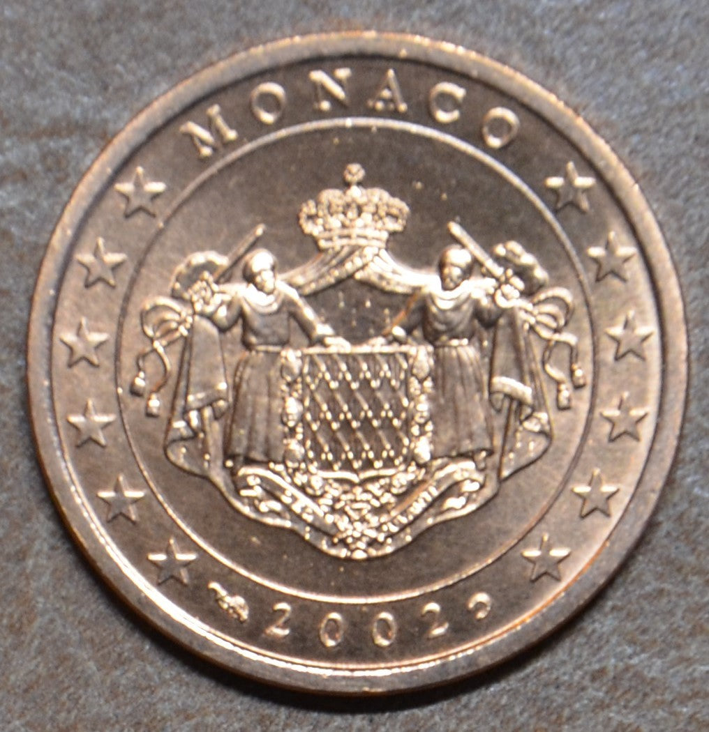 1 cent Monaco 2002 (BU)