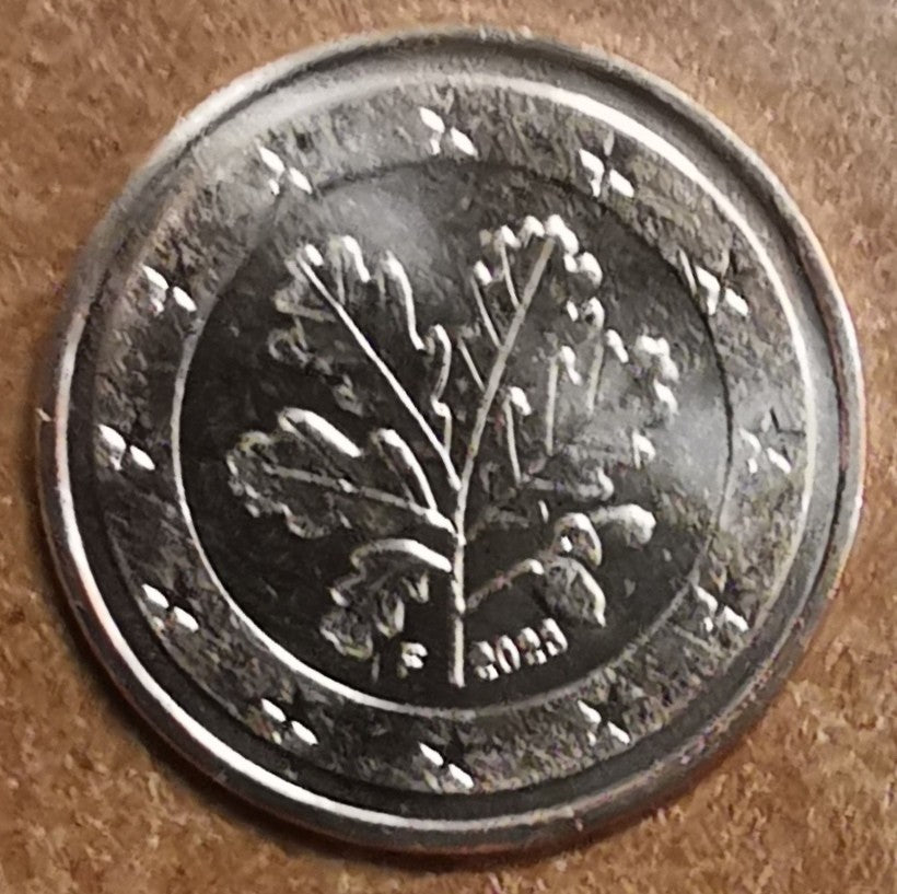1 cent Nemecko 2023 "F" (UNC)