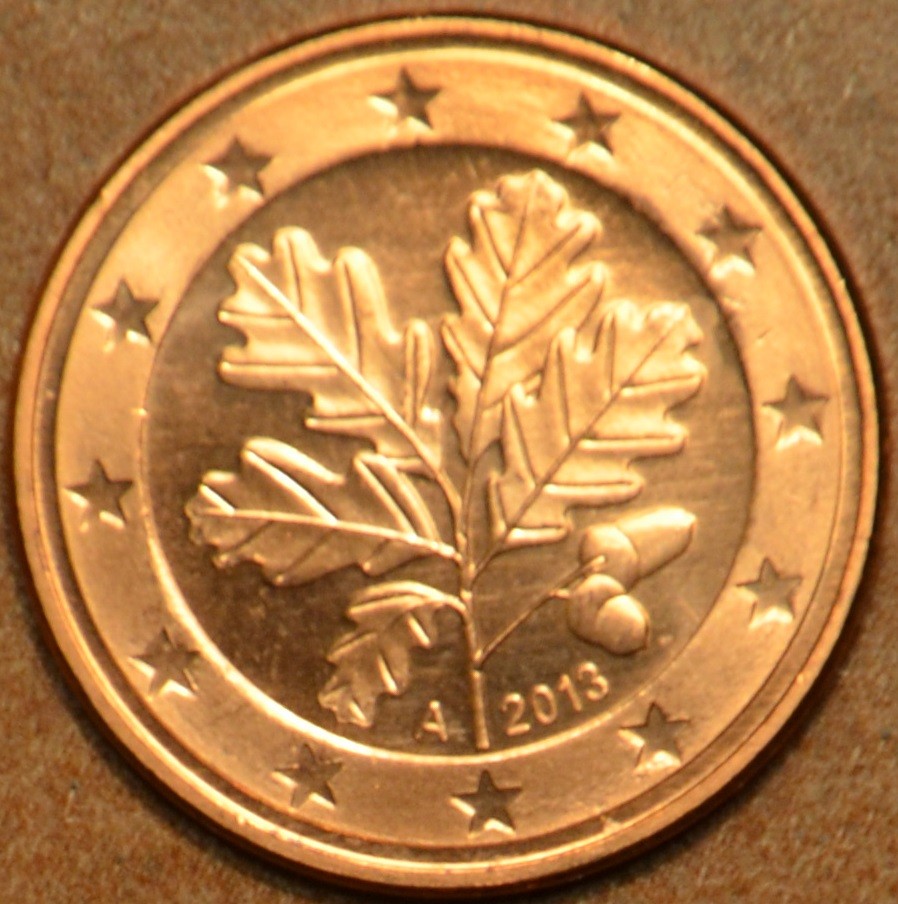 1 cent Nemecko 2013 "A" (UNC)