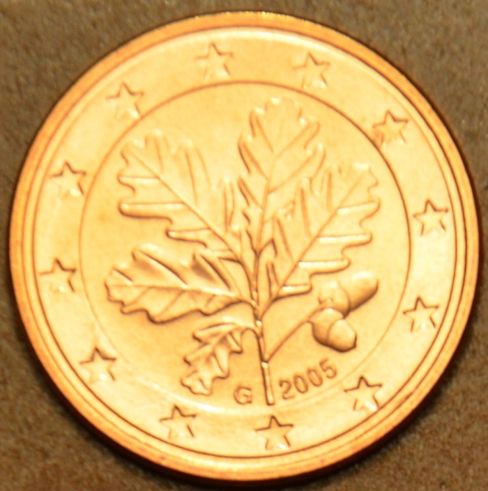 1 cent Nemecko 2005 "G" (UNC)