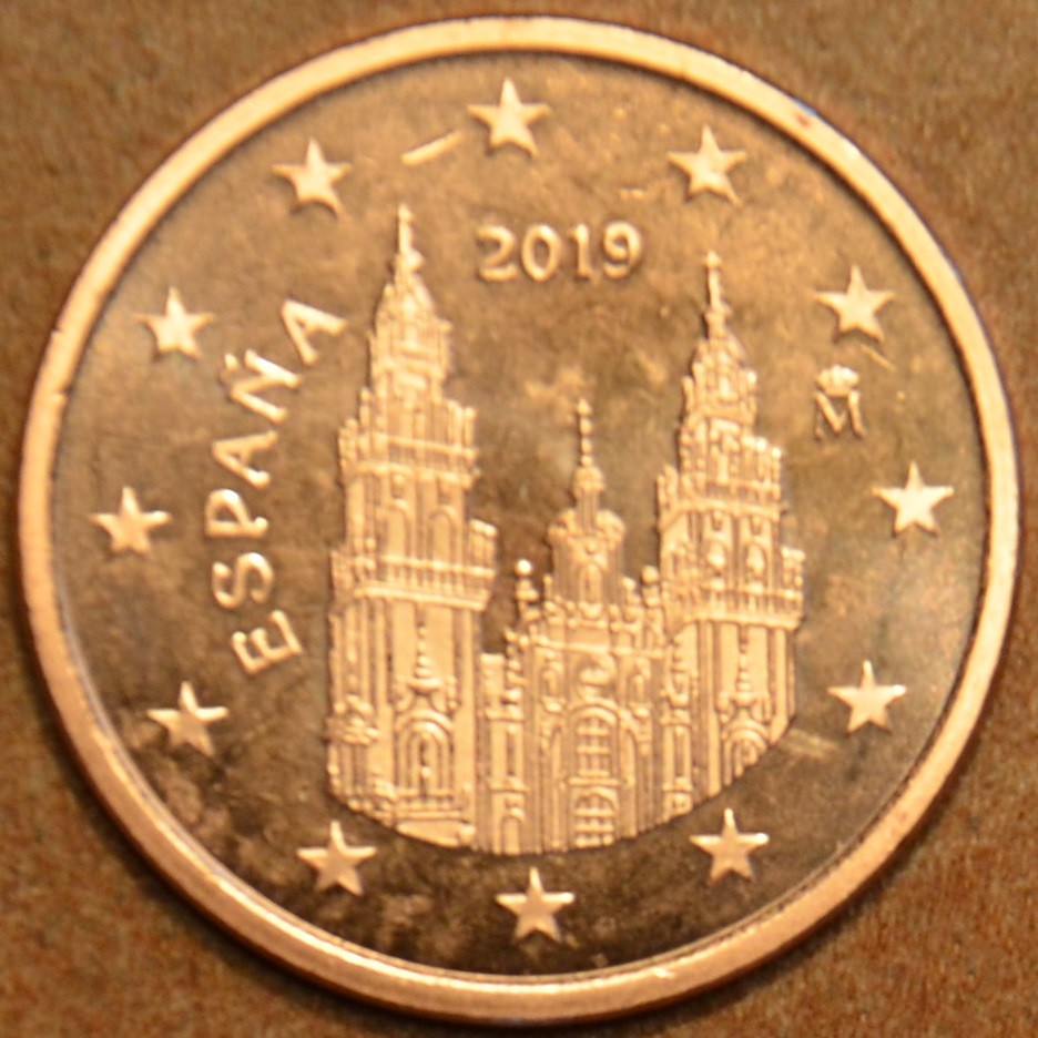 1 cent Španielsko 2019 (UNC)
