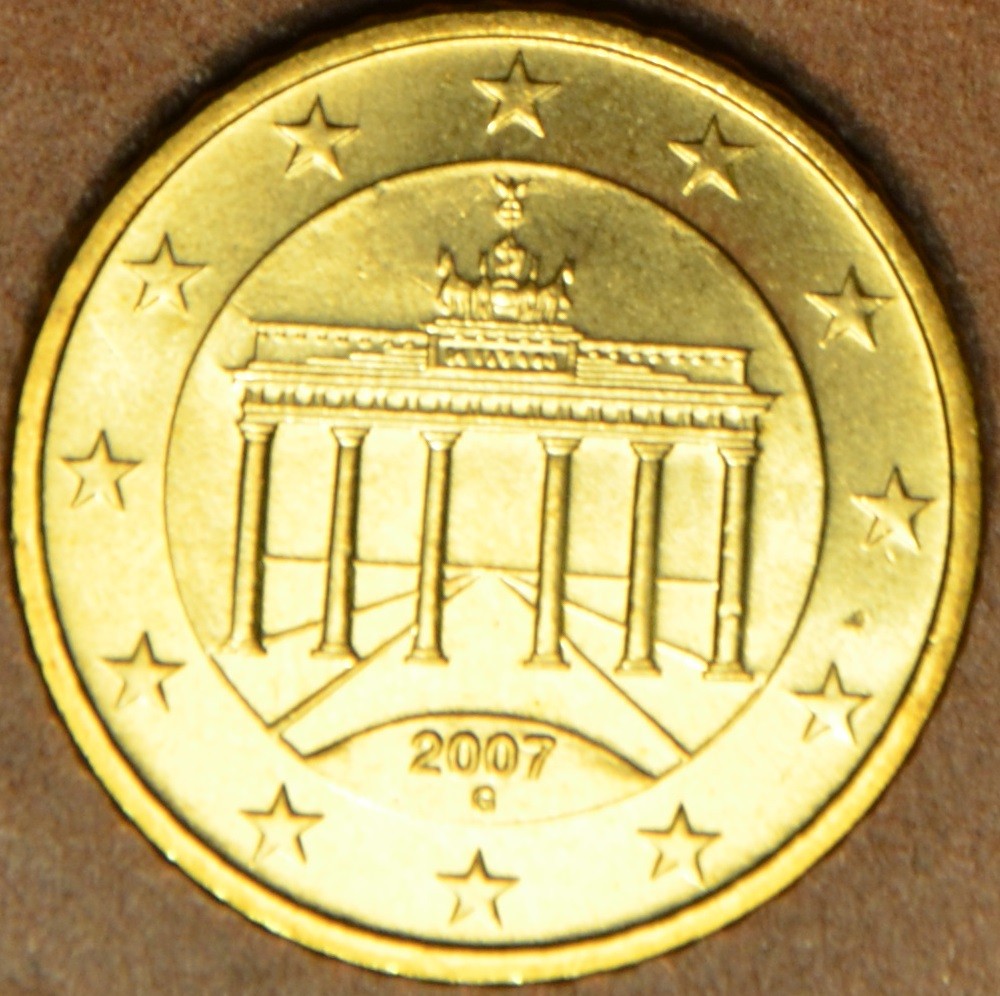 10 cent Nemecko "G" 2007 (UNC)