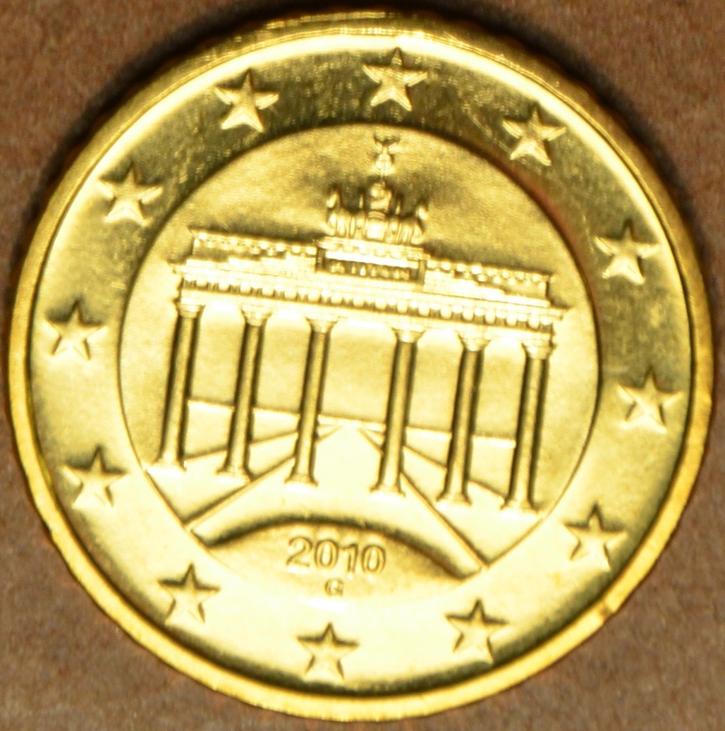 10 cent Nemecko "G" 2010 (UNC)
