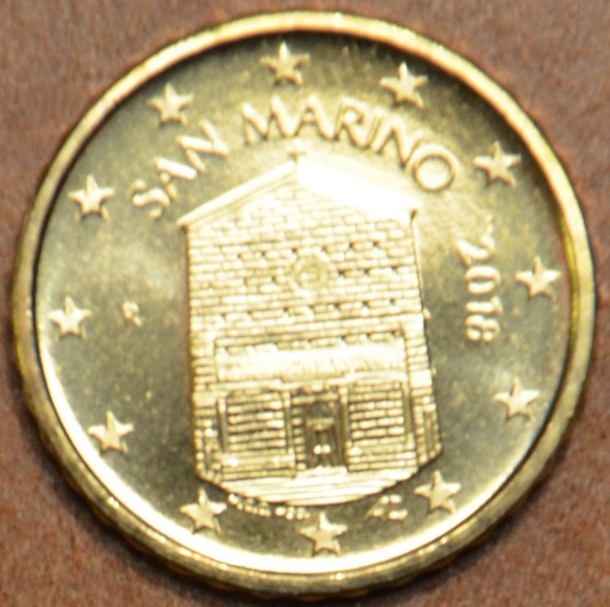 10 cent San Marino 2018 - Nový design (UNC)