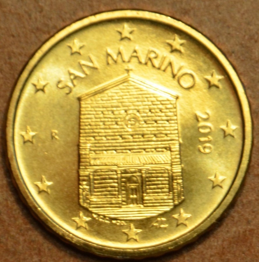 10 cent San Marino 2019 - Nový design (UNC)