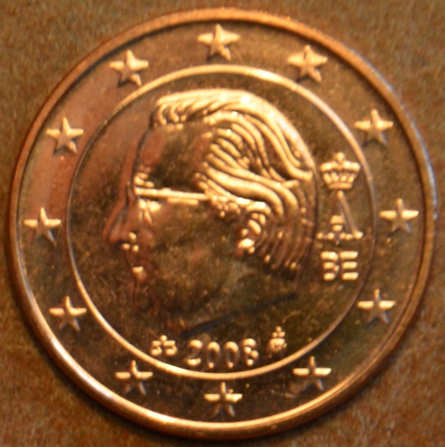 2 cent Belgicko 2008 (UNC)