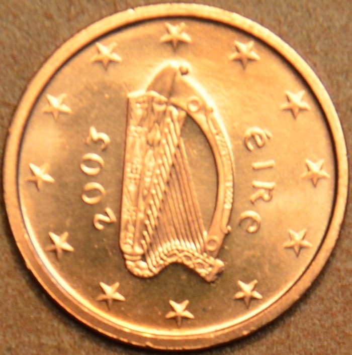 2 cent Írsko 2003 (UNC)