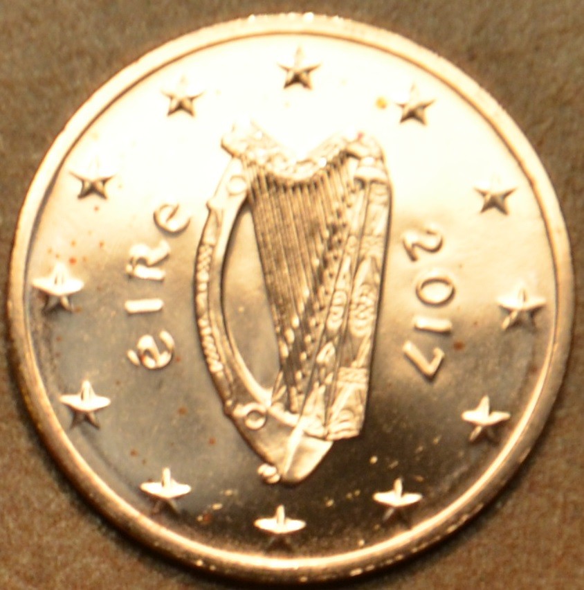 2 cent Írsko 2017 (UNC)