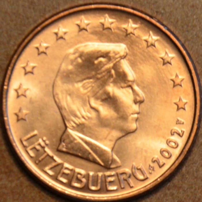 2 cent Luxembursko 2002 (UNC)