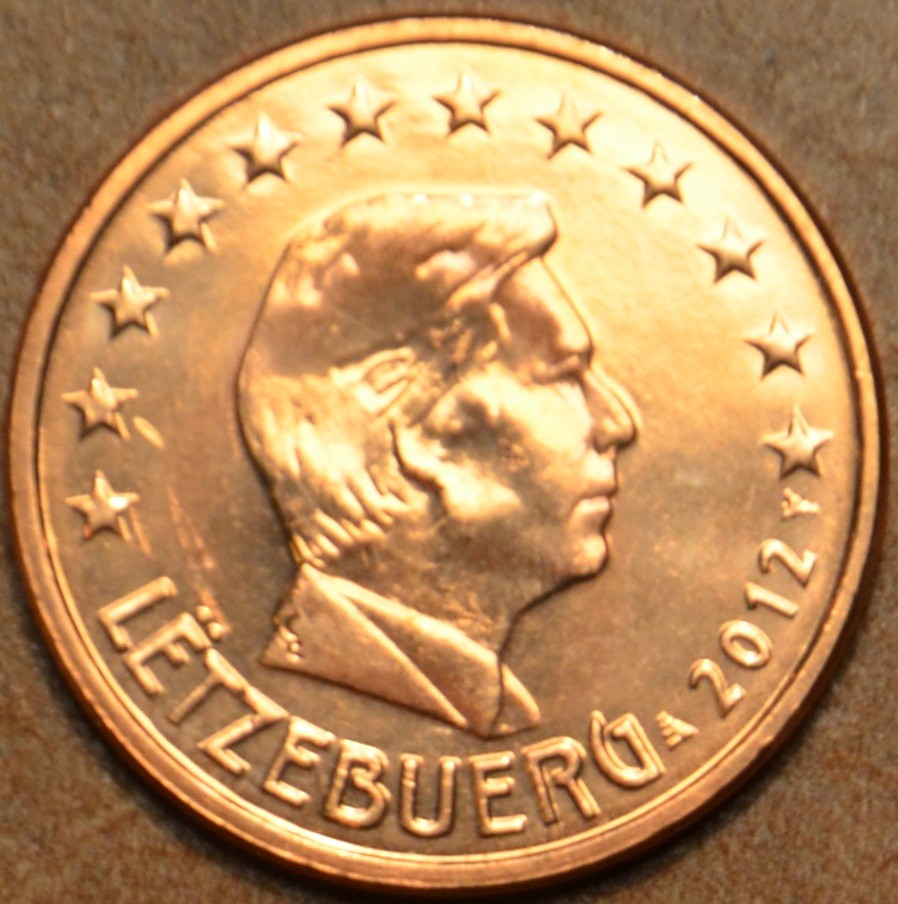 2 cent Luxembursko 2012 (UNC)