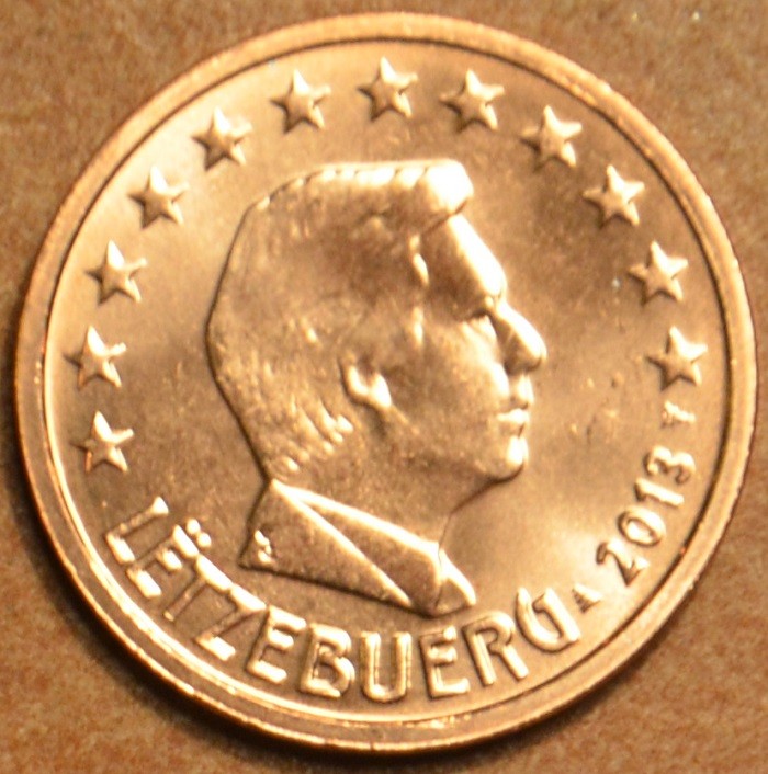 2 cent Luxembursko 2013 (UNC)