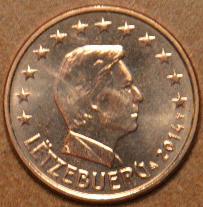 2 cent Luxembursko 2014 (UNC)
