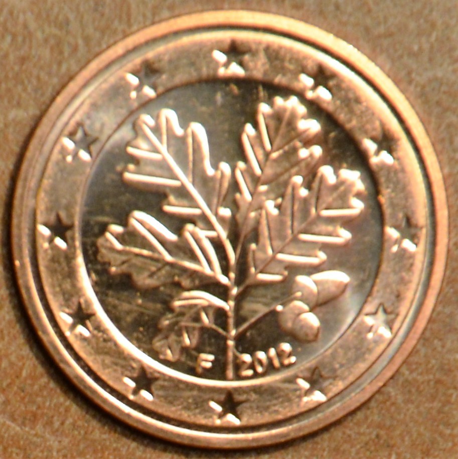 2 cent Nemecko "F" 2012 (UNC)