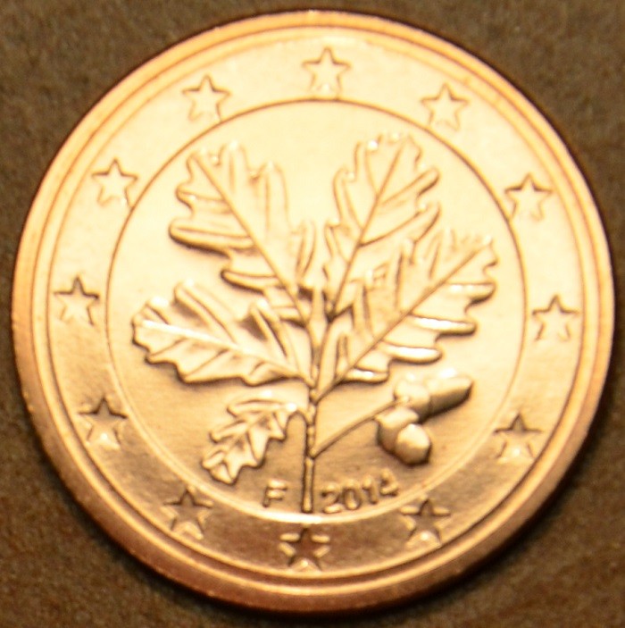 2 cent Nemecko "F" 2014 (UNC)