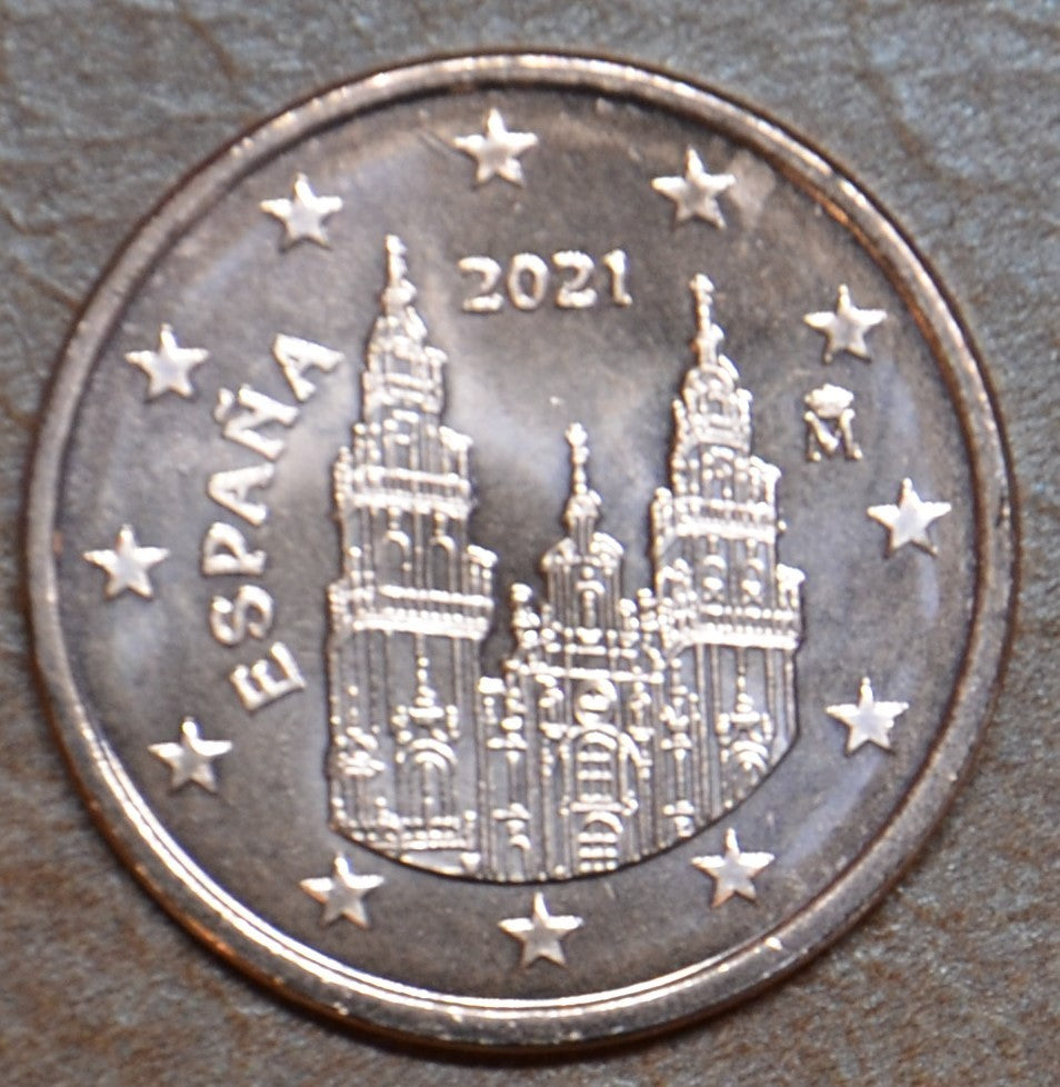 2 cent Španielsko 2021 (UNC)