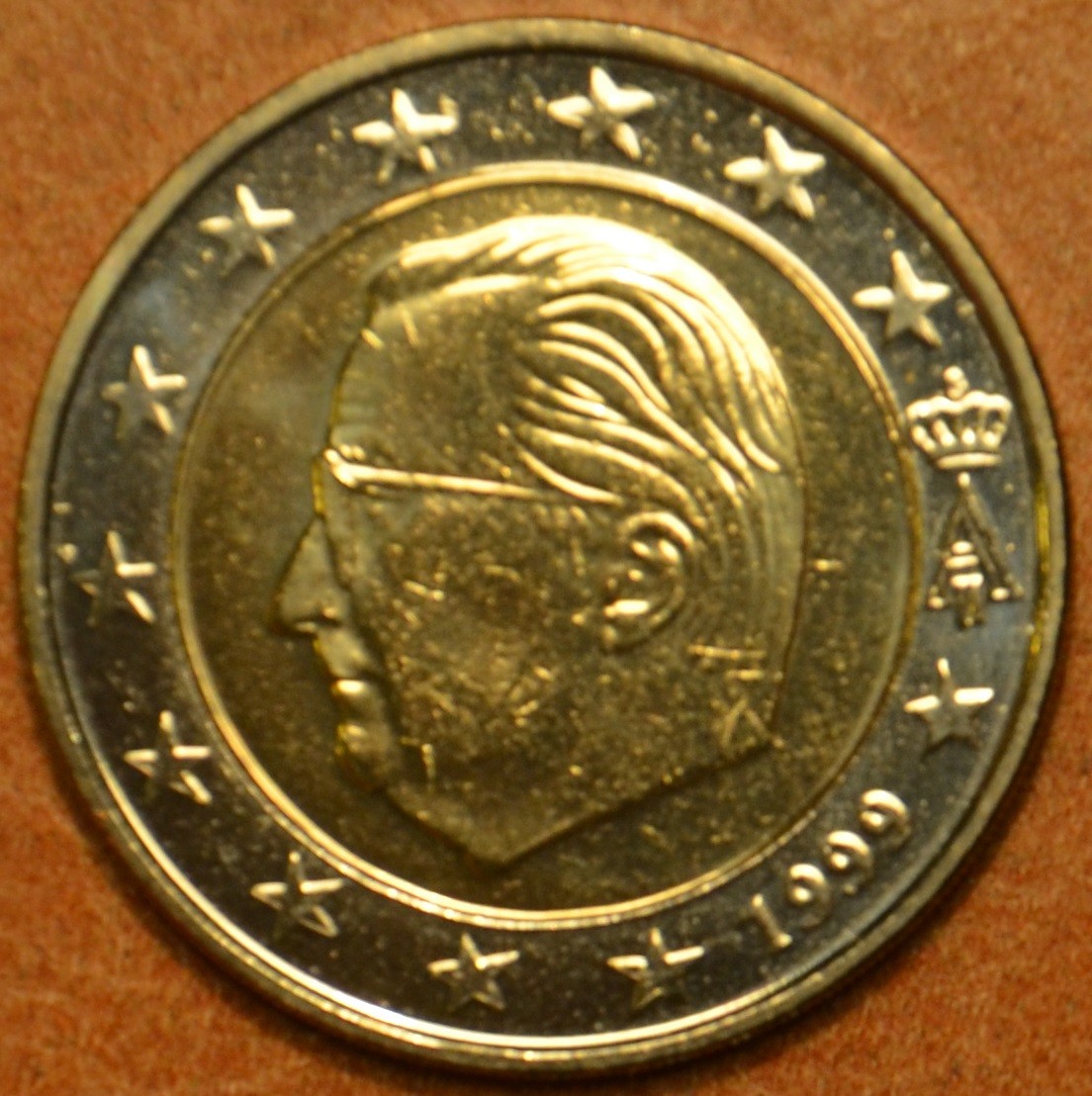 2 Euro Belgicko 1999 - Albert II. (UNC)