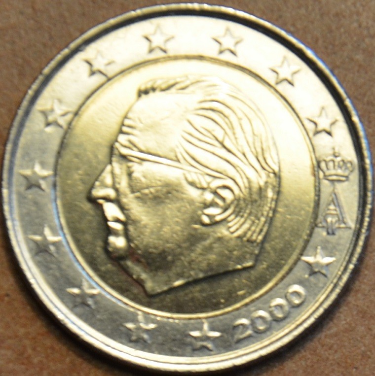 2 Euro Belgicko 2000 - Albert II. (UNC)