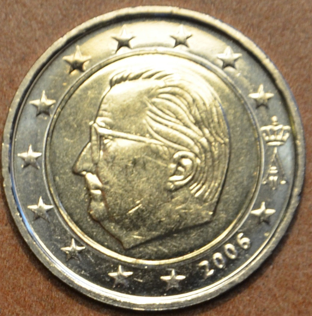 2 Euro Belgicko 2006 - Albert II. (UNC)