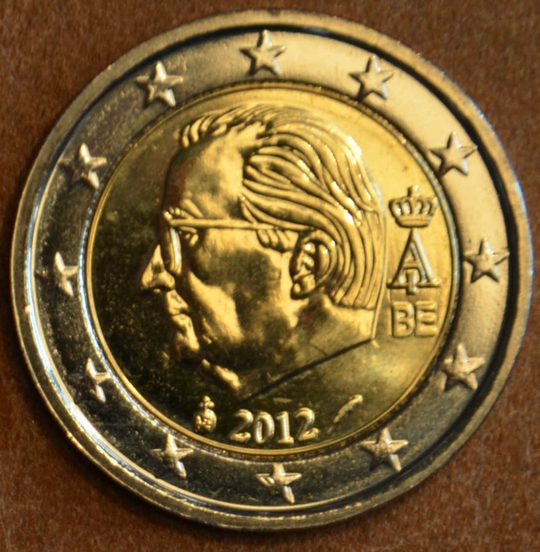 2 Euro Belgicko 2012 - Albert II. (UNC)