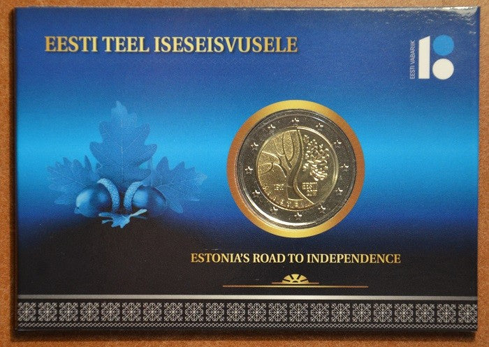2 Euro Estónsko 2017 - Cesta k nezávislosti (BU karta)