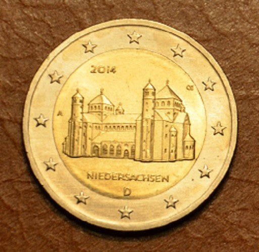 2 Euro Nemecko 2014 "F" Zámok Niedersachsen (UNC)