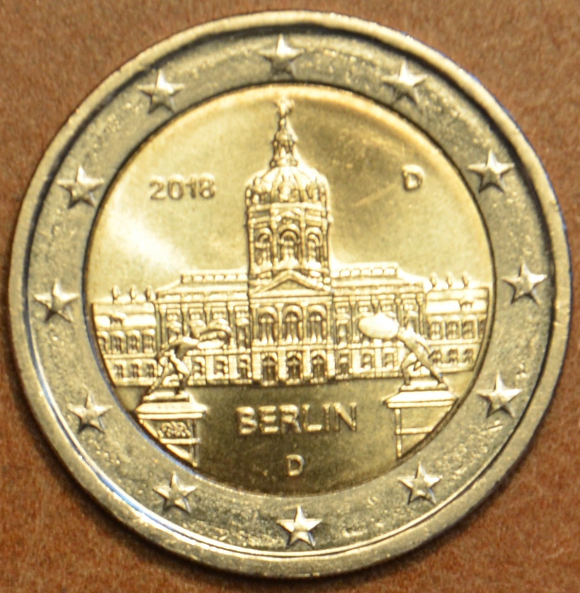 2 Euro Nemecko 2018 "D" Berlin: Scharlottenburg (UNC)