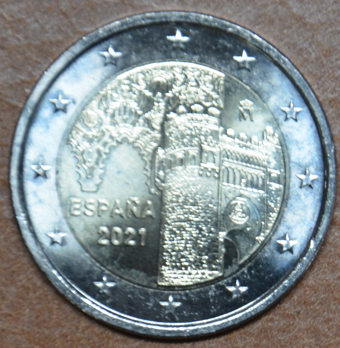 2 Euro Španielsko 2021 - Toledo (UNC)