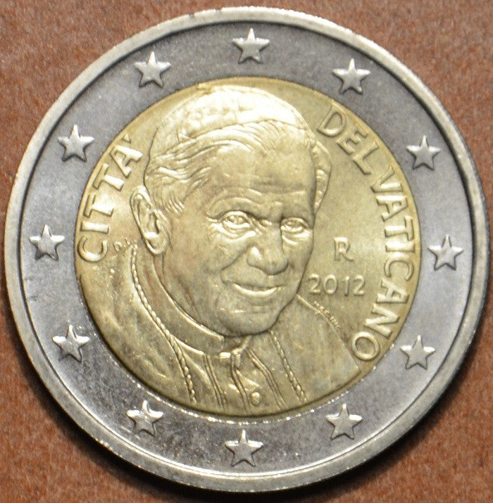 2 Euro Vatikán 2012 - Benedikt XVI. (BU)