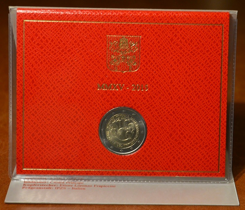 2 Euro Vatikán 2015 - Philadelphia (BU)