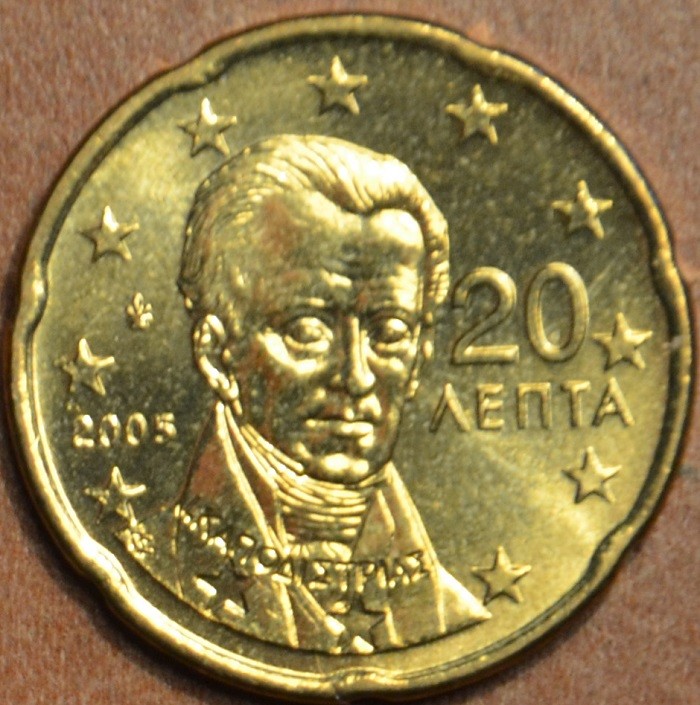 20 cent Grécko 2005 (UNC)