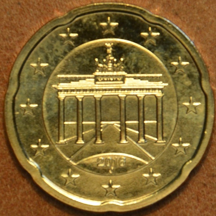 20 cent Nemecko "G" 2016 (UNC)