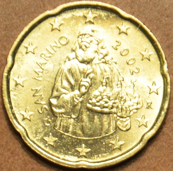 20 cent San Marino 2002 (UNC)