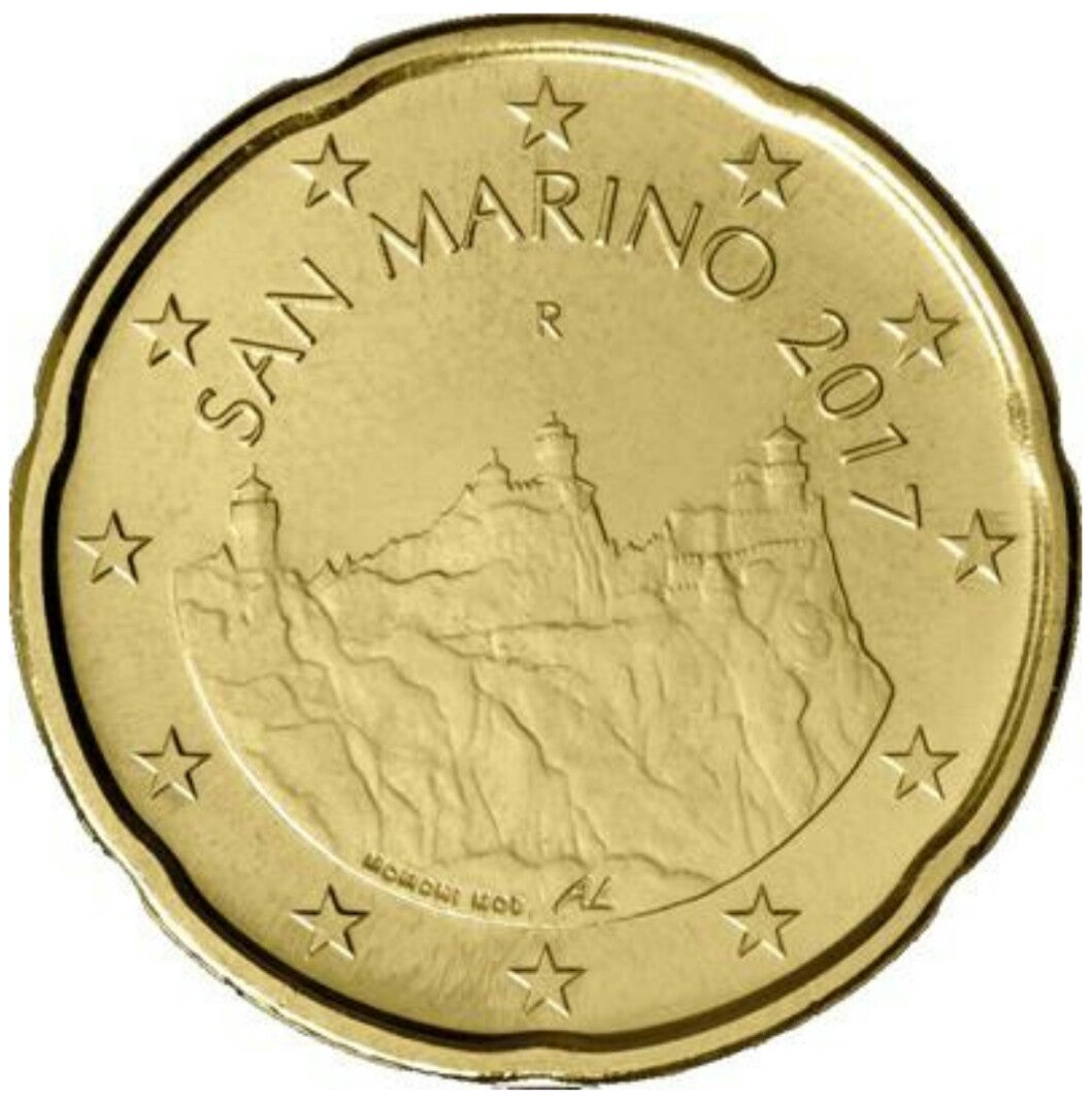 20 cent San Marino 2017 (UNC)