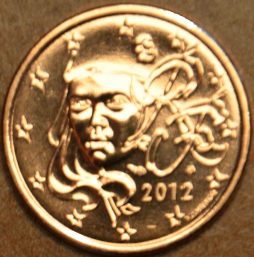 5 cent Francúzsko 2012 (UNC)