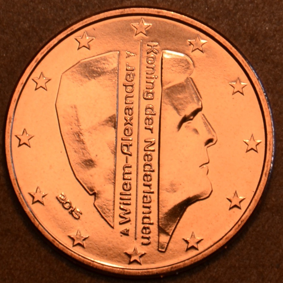 5 cent Holandsko 2015 - Kees Bruinsma (UNC)