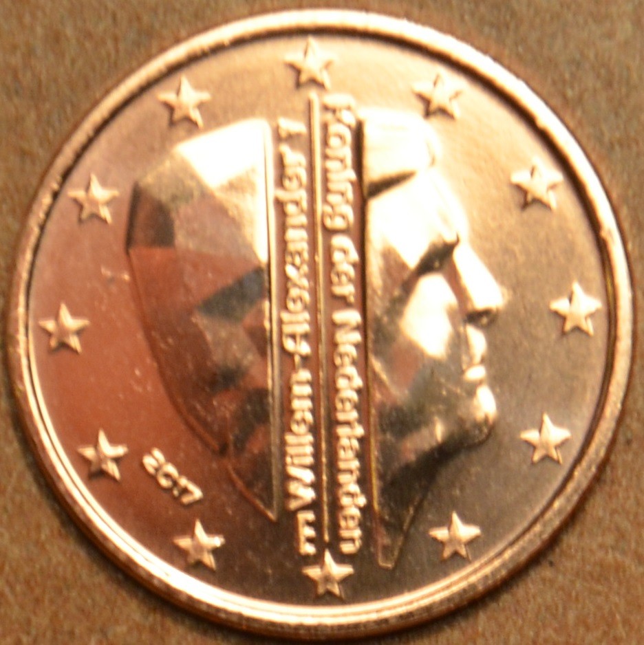 5 cent Holandsko 2017 so značkou most (UNC)