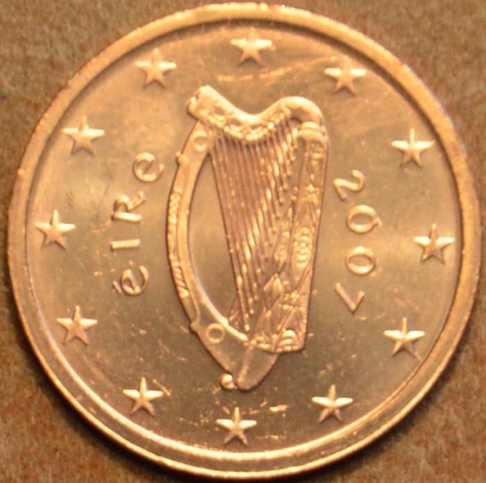 5 cent Írsko 2007 (UNC)