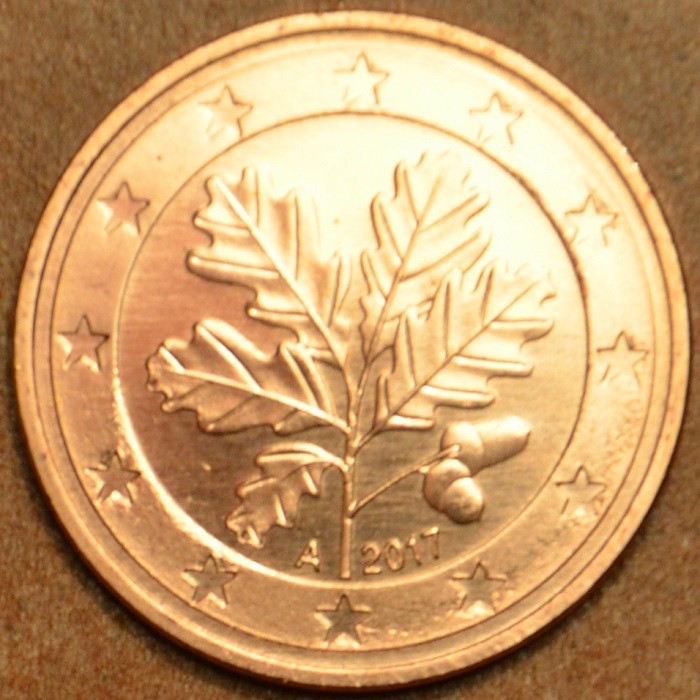 5 cent Nemecko "A" 2017 (UNC)