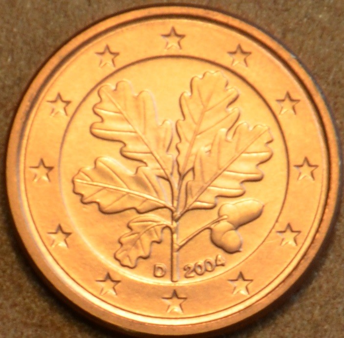 5 cent Nemecko "D" 2004 (UNC)