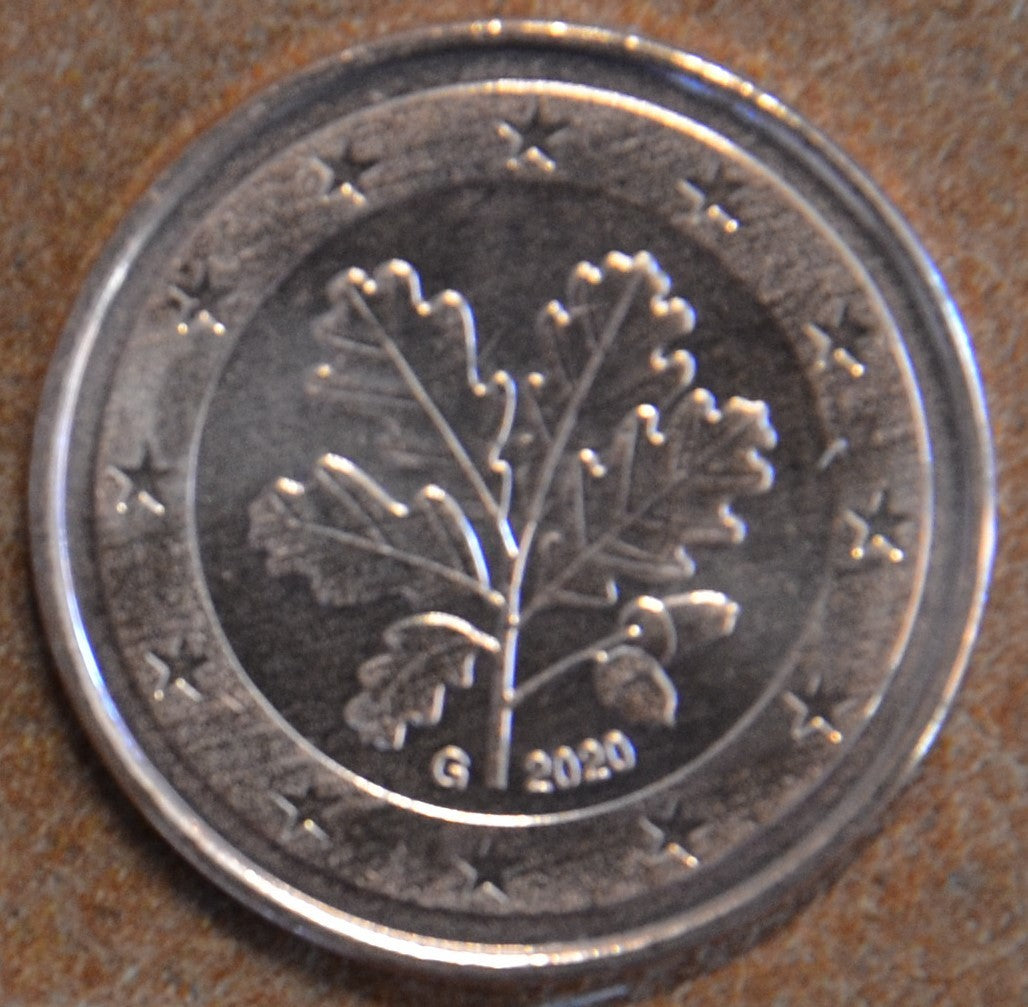 5 cent Nemecko "G" 2020 (UNC)