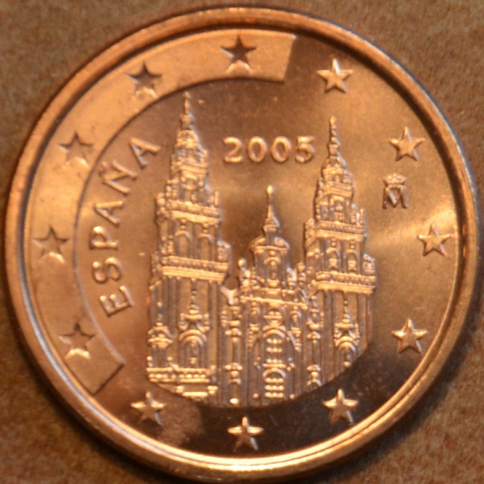 5 cent Španielsko 2005 (UNC)