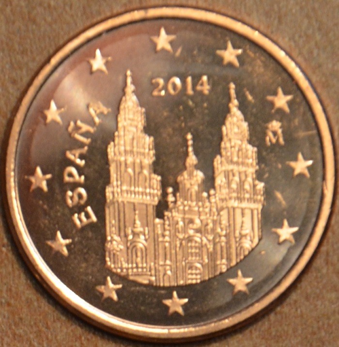 5 cent Španielsko 2014 (UNC)