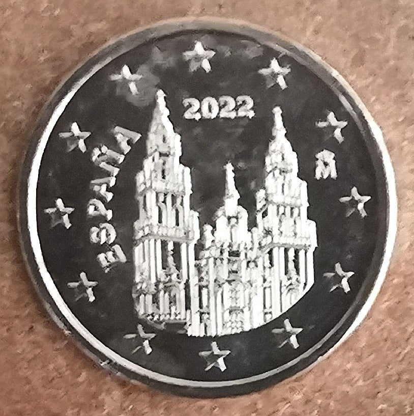 5 cent Španielsko 2022 (UNC)