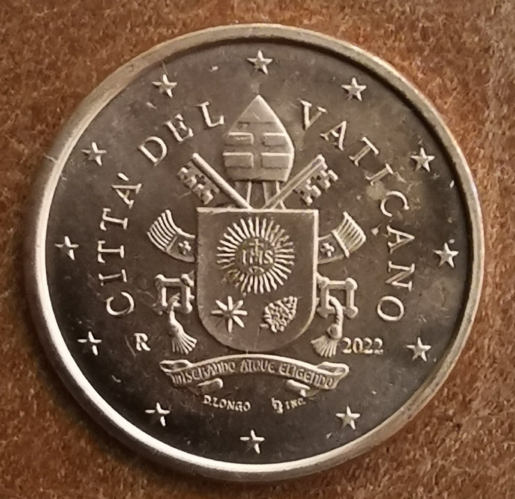 5 cent Vatikán 2022 (BU)