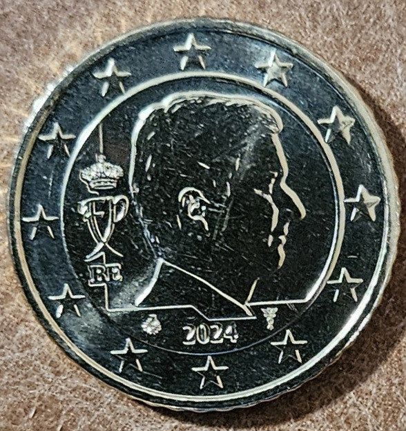 50 cent Belgicko 2024 - Kráľ Filip (UNC)