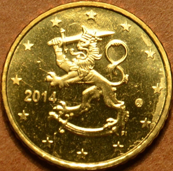 50 cent Fínsko 2014 (UNC)