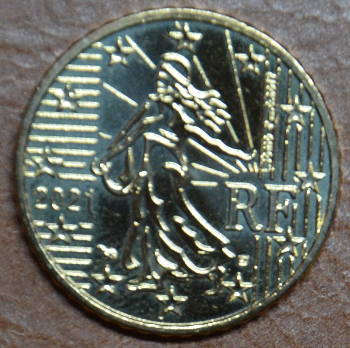 50 cent Francúzsko 2021 (UNC)