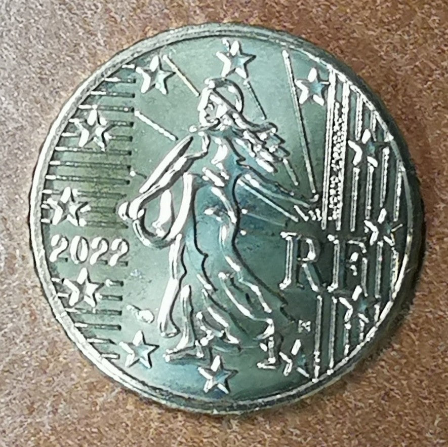 50 cent Francúzsko 2022 (UNC)