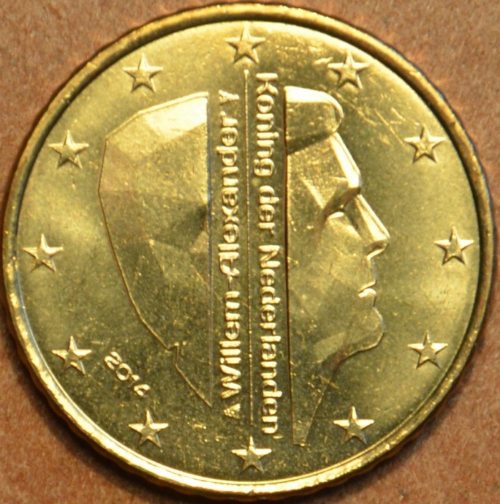 50 cent Holandsko 2014 - Kráľ Willem Alexander (UNC)